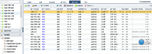 競價賬號框架圖