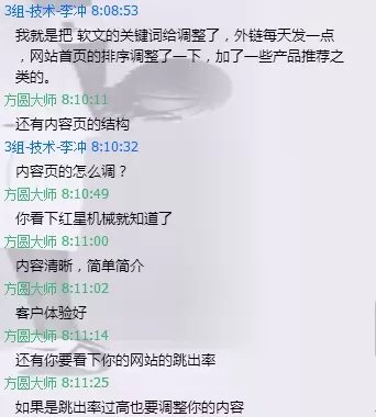 與客戶聊天記錄